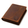 2017 Vintage Crazy Horse Handmade Leather Men Wallets Multi-Functional Cowhide Coin Purse Genuine