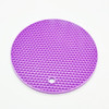 18cm Round Silicone Non-slip Heat Resistant Mat Coaster Cushion Placemat Pot Holder Kitchen