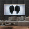 Black and White Angel wings Canvas Paintings on the Wall Art Posters and Prints Wings Abstract Wall Pictures Home Decoration Black and White Angel wings Canvas Paintings on the Wall Art Posters and Prints Wings Abstract Wall Pictures Home Decoration