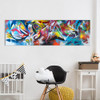 HDARTISAN Colorful Graffiti Oil Abstract Painting Canvas Prints for Wall Art Picture for Living room Home Decor HDARTISAN Colorful Graffiti Oil Abstract Painting Canvas Prints for Wall Art Picture for Living room Home Decor
