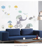 Cartoon baby elephant wall sticker kids room decoration bedroom wall decor self-adhesive stickers for home house decoration