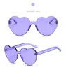 Fashion cute sexy retro Love Heart  Rimless Sunglasses UV400 Fashion cute sexy retro Love Heart  Rimless Sunglasses UV400