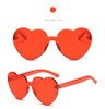 Fashion cute sexy retro Love Heart  Rimless Sunglasses UV400 Fashion cute sexy retro Love Heart  Rimless Sunglasses UV400