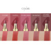 Velvet Matte Lipstick Makeup Golden 5 Color Nude Long Lasting