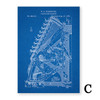 Adding Machine Patent Vintage Poster First Calculating Machine Science Print Painting Blueprint Wall Pictures Room Home Decor