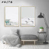 Scandinavian Tropical Landscape Posters Modern Prints Sea Beach Bus Wall Art Canvas