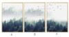 Nordic Decoration Forest Lanscape Wall Art Canvas Poster and Print Canvas Painting