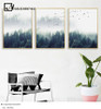 Nordic Decoration Forest Lanscape Wall Art Canvas Poster and Print Canvas Painting