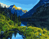 DRAWJOY Landscape Framed Pictures DIY Painting By Numbers Wall Art Acrylic Painting On Canvas and Painted Home Decor