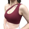 WEST BIKING Women Fitness Yoga Bra Sexy One Shoulder Solid Sports Bra Gym Padded Top Athletic Underwear Workout Running Yoga Bra WEST BIKING Women Fitness Yoga Bra Sexy One Shoulder Solid Sports Bra Gym Padded Top Athletic Underwear Workout Running Yoga Bra