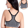 Women Sport Gym Yoga Workout Bra Running Padded Fitness Tops Vest BK L