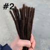 Handmade Dreadlocks Hair Extensions 40 Locs (0.4cm Width)