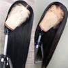 10-26 Inches Silky Peruvian Straight Lace Front Hair Wigs