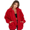 Plush Zipper Overcoat