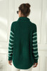 Turtleneck Striped Sweater