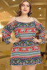 Ethnic Boho Mini Dress