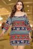 Ethnic Boho Mini Dress