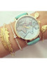 Leaf Knot Bracelet Set