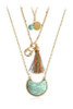 Multilayer Stone Pendant