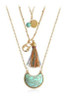 Multilayer Stone Pendant