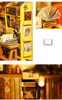 Doll House Miniature DIY Dollhouse With Furnitures Wooden House Toys For Children Sam's Bookstore Robotime