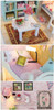 Doll House Miniature  With Furnitures Wooden House Stars Sky Toys For Children Birthday Gift