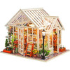 DIY Doll House Wooden Doll Houses Miniature dollhouse Furniture Kit Toys for Children Gift  Time travel