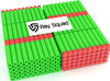 Ray Squad 150 Pack Waffle Darts Green with Red Tips by Compatible with N-Strike Elite Series Blasters