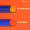 Ray Squad Waffle Darts 100-Pieces Set, Ultimate Nerf Foam Toy Darts, Premium Refill Bullets for N-Strike Guns, Universal Mega Pack, Firm and Safe Nerf Accessories Amazing Precision Control
