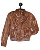 Python Snake Skin Bomber Jacket