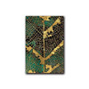 Golden Leaf and Trunk Canvas Print  - Abstract Wall Art (Unframed)
