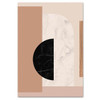 Modern Woman Canvas Print Set - Geometric Style Wall Art (Unframed)