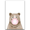 Canvas Print Bubble Gum Forest Animals  - Wall Art (Unframed)