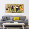 Horses Portrait For Living Room Home Decor No Frame