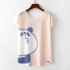 Cute Cat Summer Novelty Women T Shirt