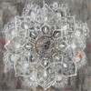 Abstract Mandala Flower Wall Art