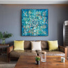 Abstract Mandala Flower Wall Art