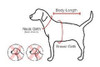 Doggie Design Wool Faxu Minky Fur Harness Jacket with Matching Leash in color Red/White Plaid