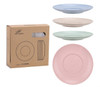 4Pcs Pure Natural Wheat Straw Plate