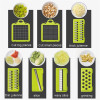 Mandoline Vegetable Fruit Slicer Grater Cutter