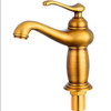 Tradizionale: Bathroom Faucet | Antique Bronze Finish Brass Basin Sink Solid Brass Faucets