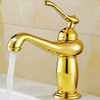 Tradizionale: Bathroom Faucet | Antique Bronze Finish Brass Basin Sink Solid Brass Faucets