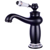 Tradizionale: Bathroom Faucet | Antique Bronze Finish Brass Basin Sink Solid Brass Faucets
