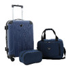Chicago Plus Carry-On Set - 3 Pc (Available in 3 colors)