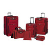 Sky View Expandable Luggage Value Set - 6 Pc (Available in 2 colors)