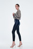 Push Up High Waist Black Pants in Super Skinny Fit Push Up High Waist Black Pants in Super Skinny Fit