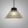 Retro Glass Pendant Light Copper