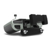 The controller of the modified DJI Mavic air 2 / Mini 2 can be equipped with an external ALIENTECH antenna.