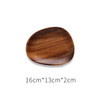 Irregular Oval Wood Plates and Sets