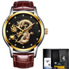 Men's watch, gold dragon sculpture. Elegant for all your moments ...si... BUY IT, NOW!